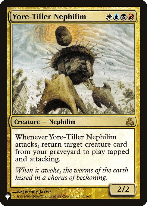 Magic the Gathering Card - Yore-Tiller Nephilim - MTG Circle