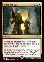 Magic the Gathering Card - Wake the Past - MTG Circle