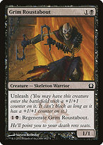 Magic the Gathering Card - Grim Roustabout - MTG Circle