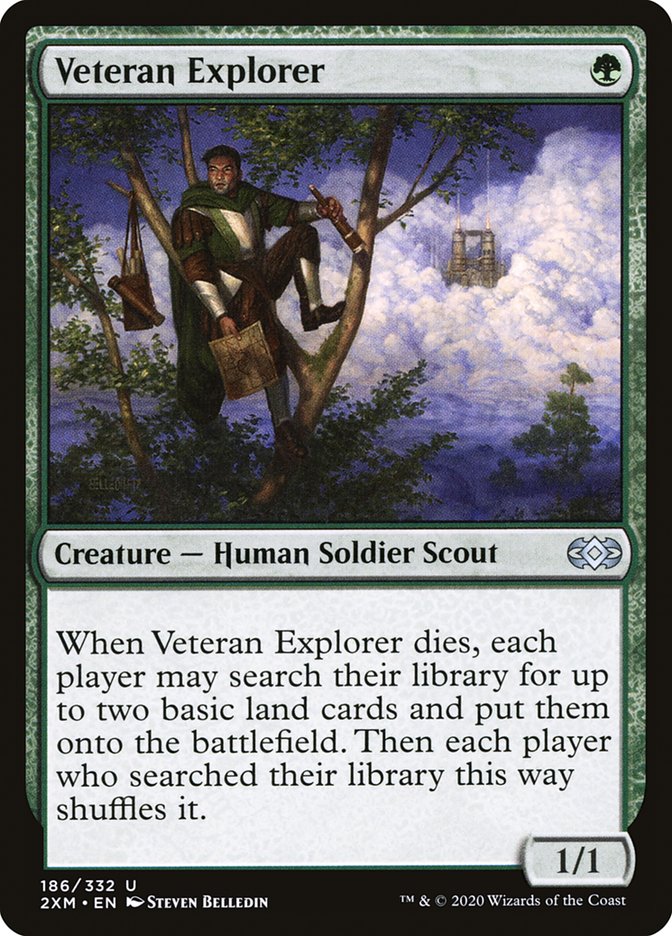Magic the Gathering Card - Veteran Explorer - MTG Circle