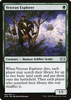 Magic the Gathering Card - Veteran Explorer - MTG Circle