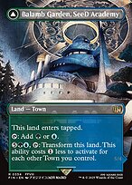 Magic the Gathering Card - Balamb Garden, SeeD Academy // Balamb Garden, Airborne - MTG Circle