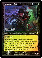 Magic the Gathering Card - Massacre Girl - MTG Circle