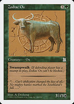 Magic the Gathering Card - Zodiac Ox - MTG Circle