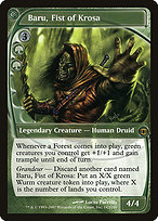 Magic the Gathering Card - Baru, Fist of Krosa - MTG Circle
