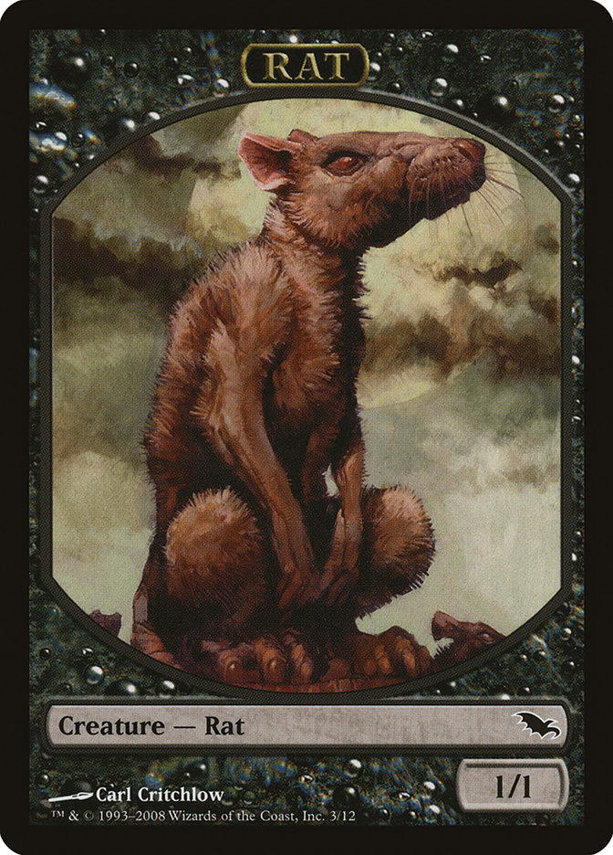 Magic the Gathering Card - Rat - MTG Circle