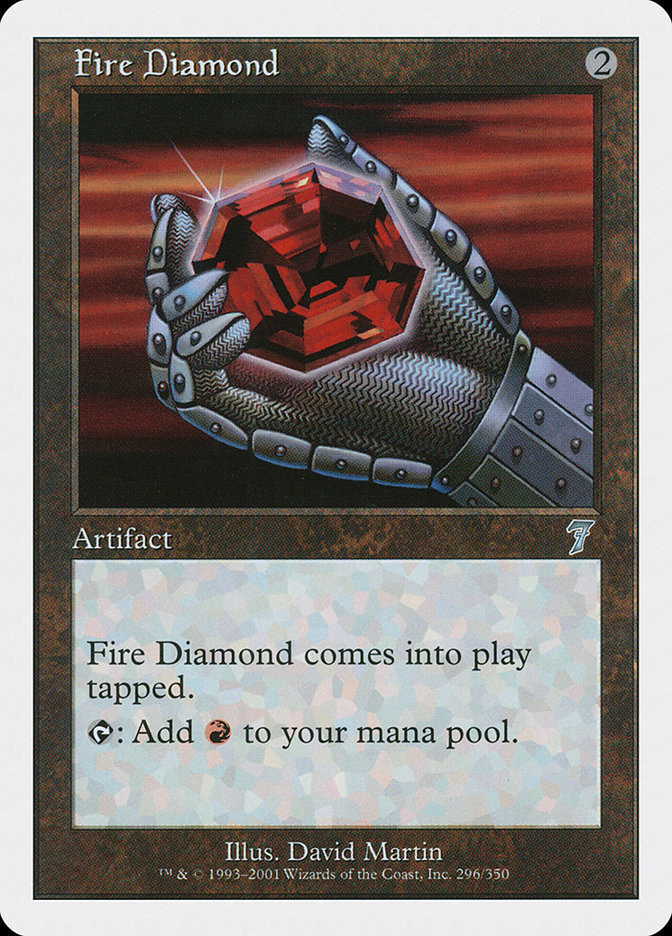 Magic the Gathering Card - Fire Diamond - MTG Circle