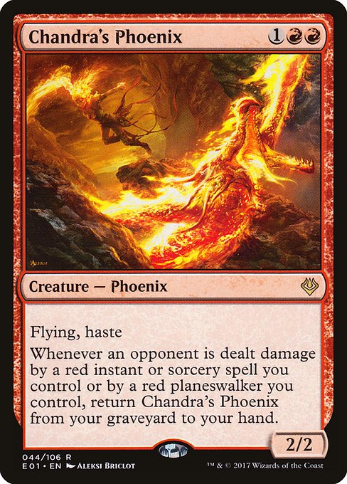Magic the Gathering Card - Chandra's Phoenix - MTG Circle