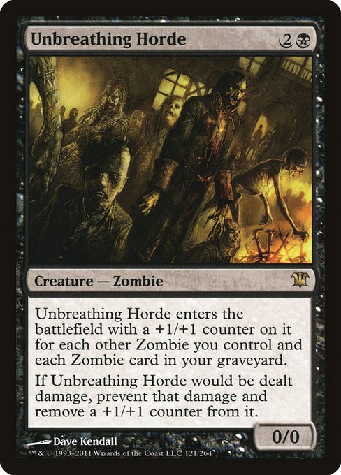 Magic the Gathering Card - Unbreathing Horde - MTG Circle
