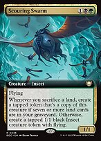 Magic the Gathering Card - Scouring Swarm - MTG Circle