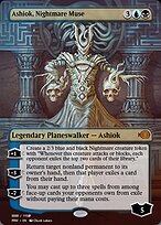 Magic the Gathering Card - Ashiok, Nightmare Muse - MTG Circle