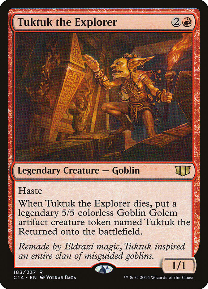 Magic the Gathering Card - Tuktuk the Explorer - MTG Circle
