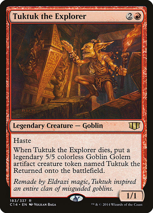 Magic the Gathering Card - Tuktuk the Explorer - MTG Circle