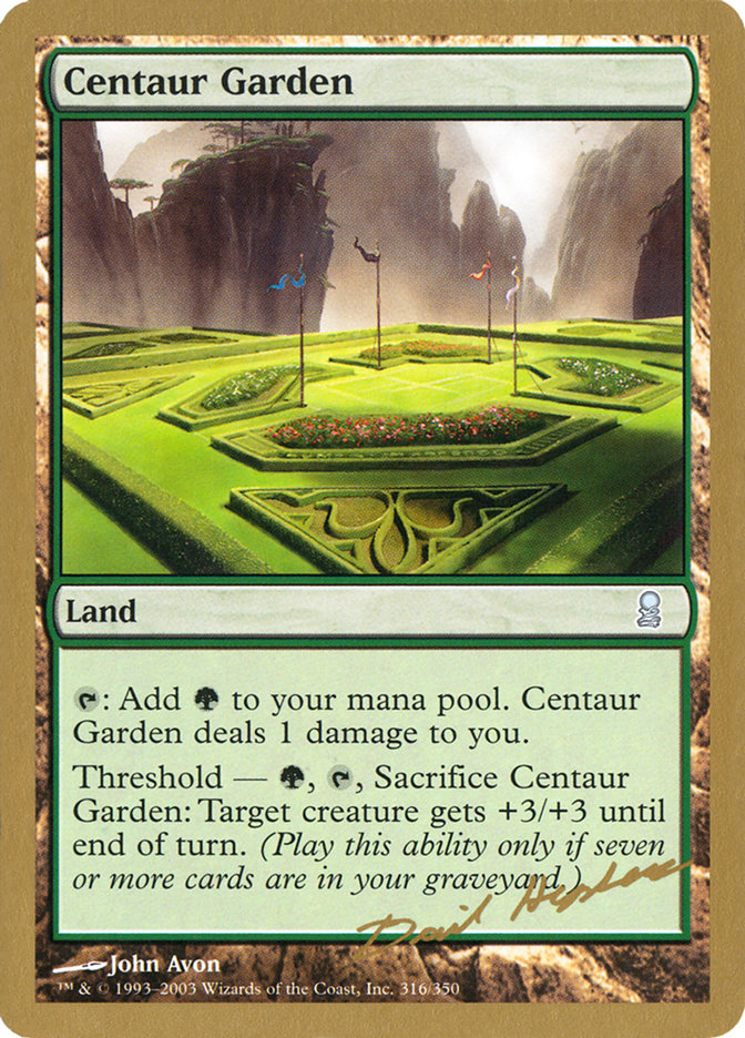Magic the Gathering Card - Centaur Garden - MTG Circle