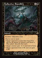 Magic the Gathering Card - Collective Brutality - MTG Circle