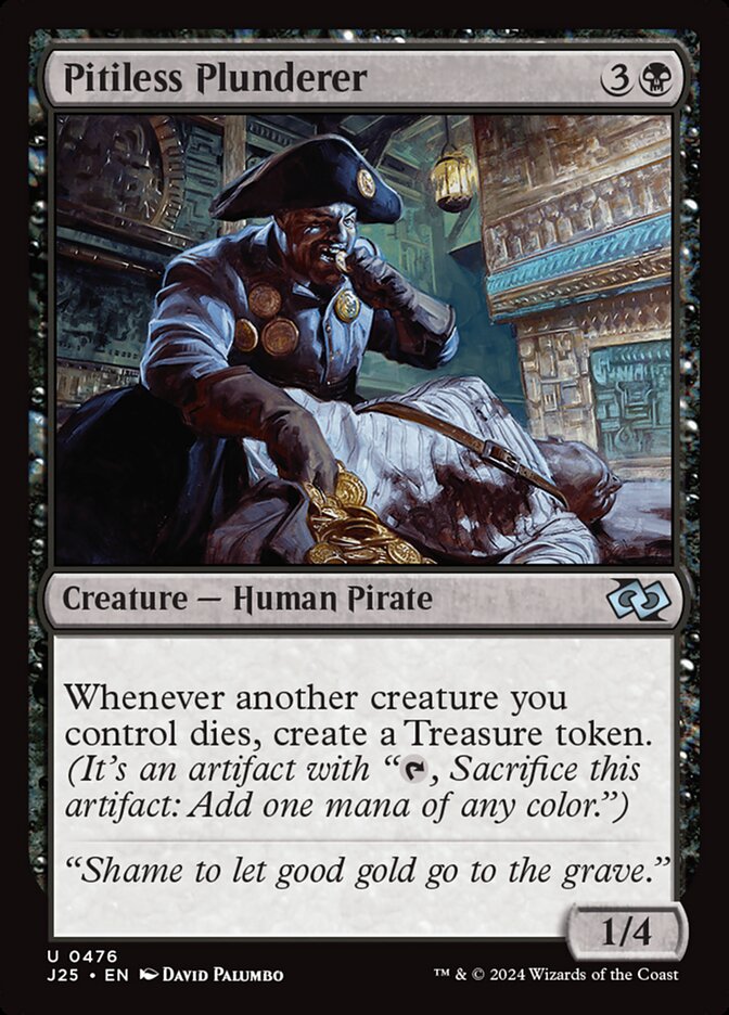 Magic the Gathering Card - Pitiless Plunderer - MTG Circle