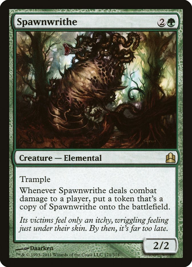 Magic the Gathering Card - Spawnwrithe - MTG Circle