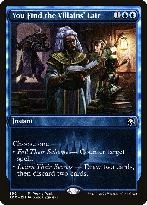Magic the Gathering Card - You Find the Villains' Lair - MTG Circle