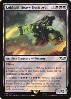 Magic the Gathering Card - Lokhust Heavy Destroyer - MTG Circle