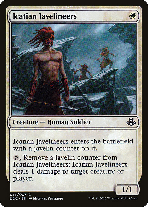 Magic the Gathering Card - Icatian Javelineers - MTG Circle