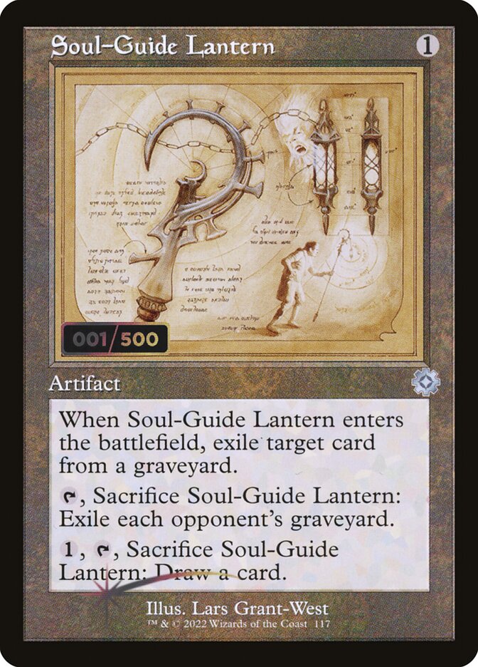 Magic the Gathering Card - Soul-Guide Lantern - MTG Circle