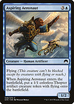 Magic the Gathering Card - Aspiring Aeronaut - MTG Circle