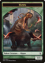 Magic the Gathering Card - Hippo - MTG Circle