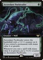 Magic the Gathering Card - Ascendant Packleader - MTG Circle