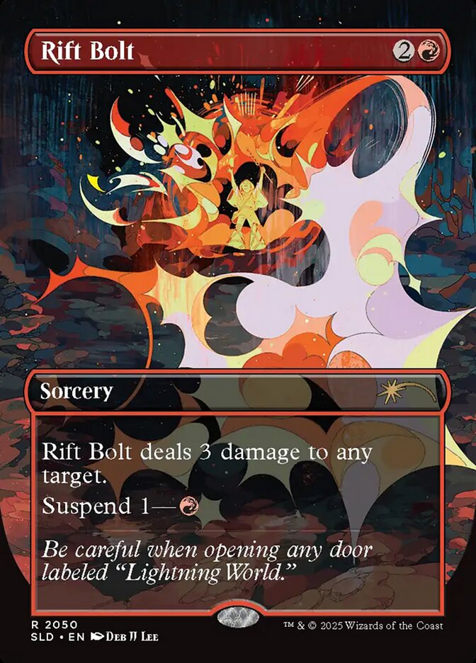 Magic the Gathering Card - Rift Bolt - MTG Circle