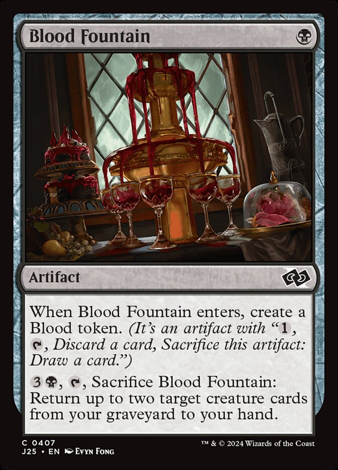 Magic the Gathering Card - Blood Fountain - MTG Circle