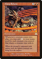 Magic the Gathering Card - Mana Echoes - MTG Circle