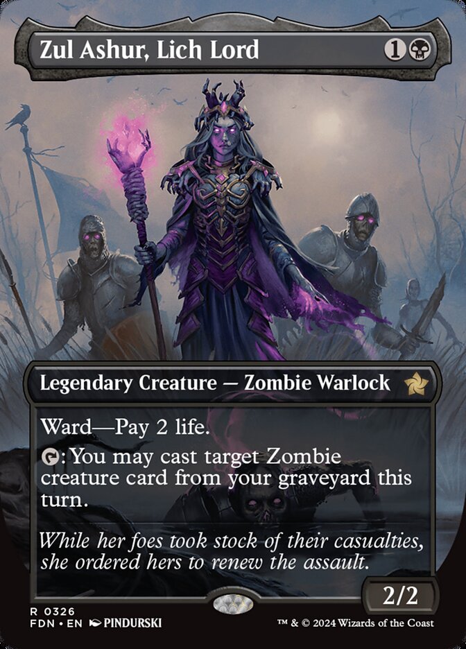 Magic the Gathering Card - Zul Ashur, Lich Lord - MTG Circle
