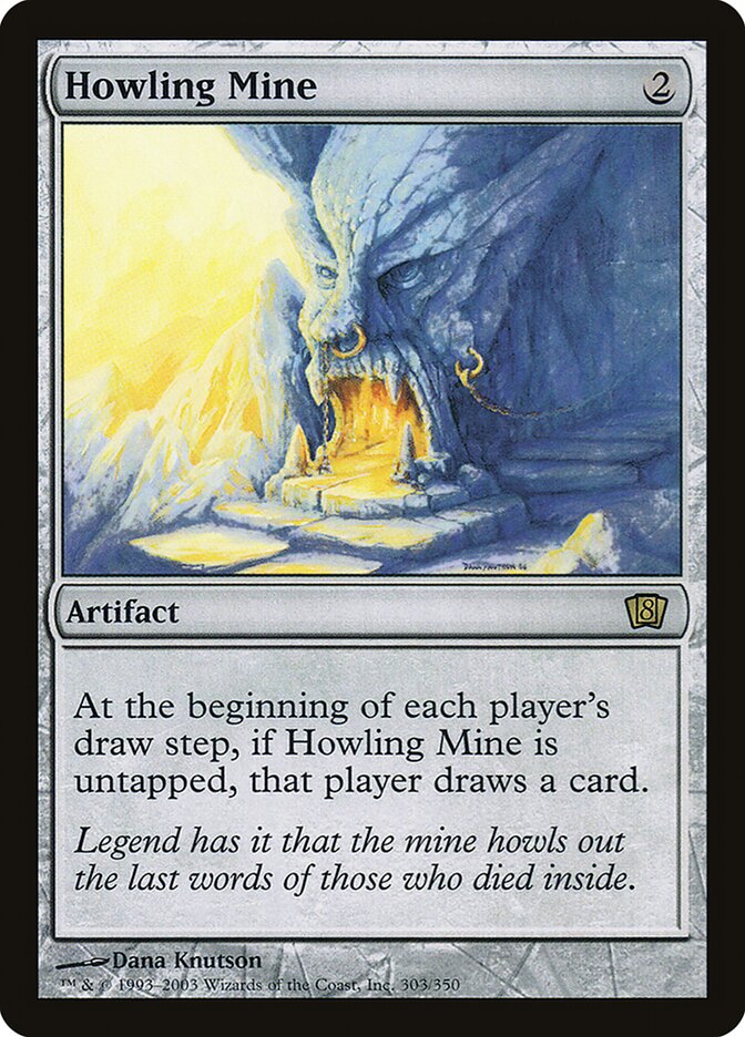 Magic the Gathering Card - Howling Mine - MTG Circle