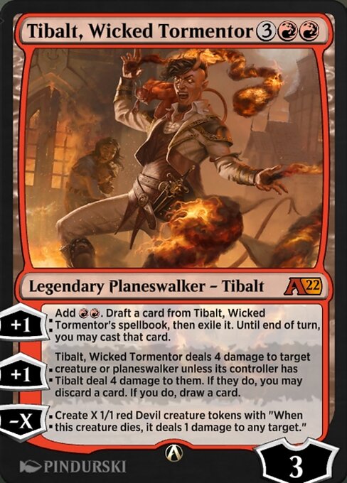 Magic the Gathering Card - Tibalt, Wicked Tormentor - MTG Circle
