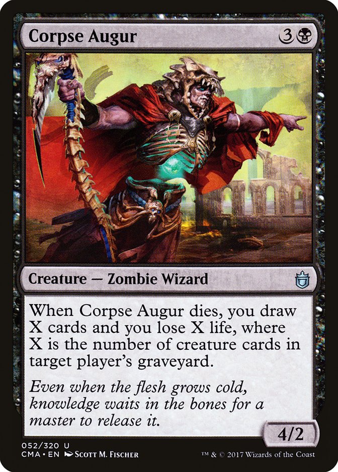 Magic the Gathering Card - Corpse Augur - MTG Circle