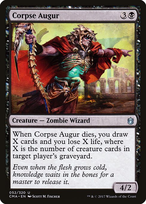 Magic the Gathering Card - Corpse Augur - MTG Circle