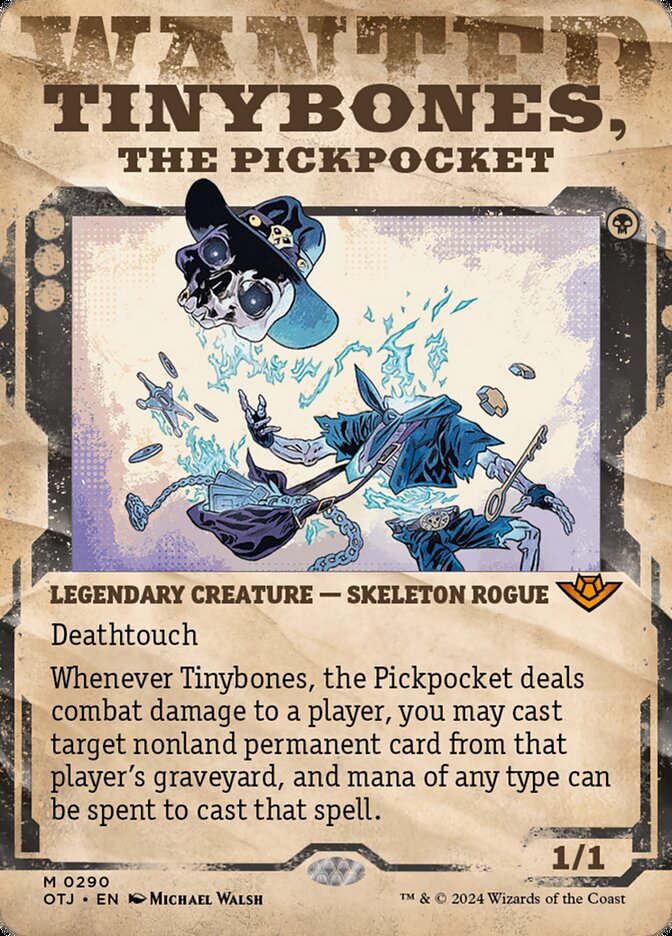Magic the Gathering Card - Tinybones, the Pickpocket - MTG Circle