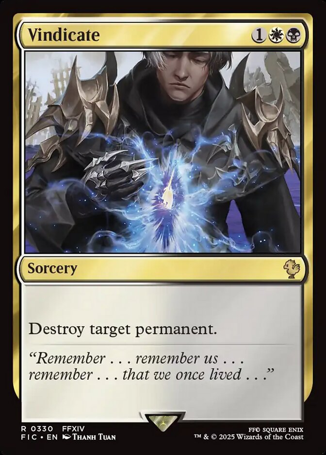 Magic the Gathering Card - Vindicate - MTG Circle
