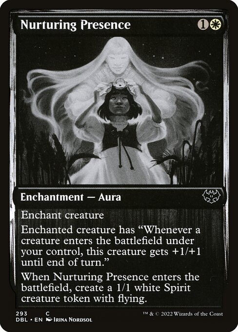 Magic the Gathering Card - Nurturing Presence - MTG Circle