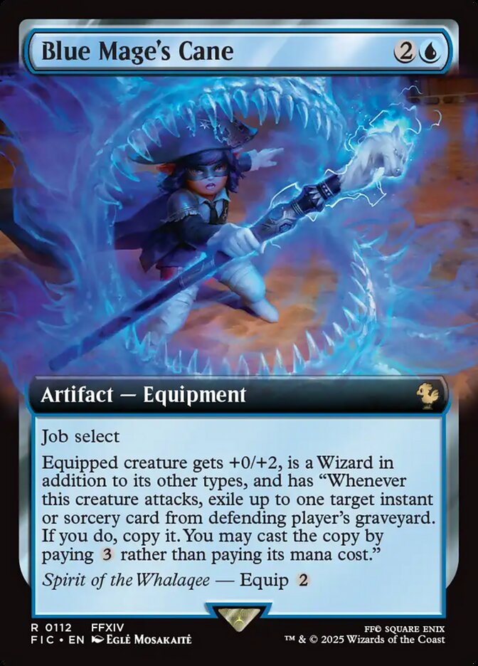 Magic the Gathering Card - Blue Mage's Cane - MTG Circle