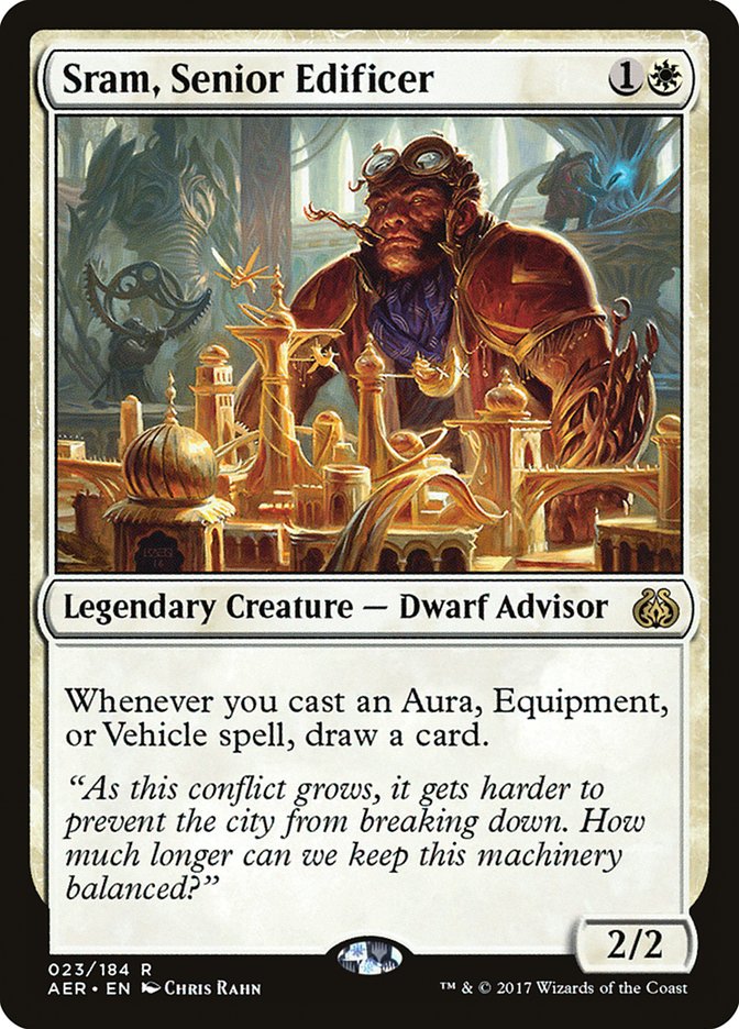 Magic the Gathering Card - Sram, Senior Edificer - MTG Circle