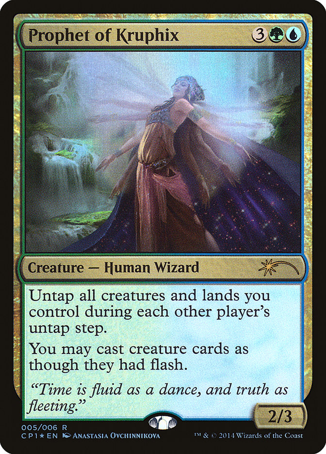 Magic the Gathering Card - Prophet of Kruphix - MTG Circle