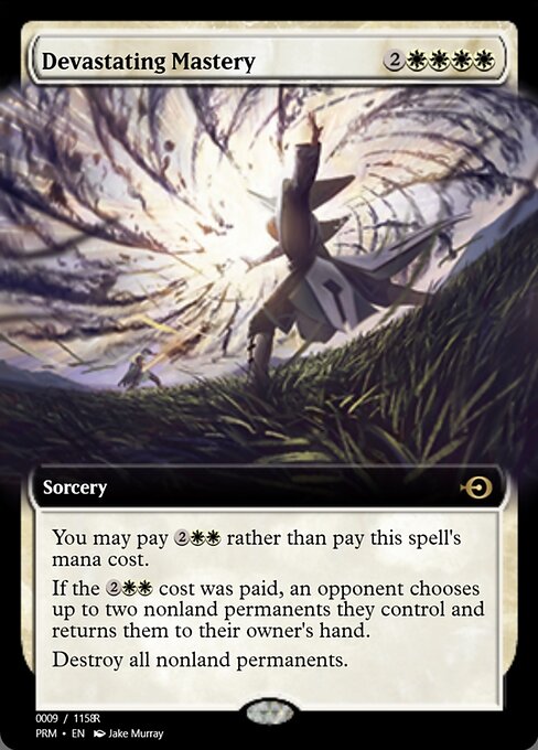 Magic the Gathering Card - Devastating Mastery - MTG Circle