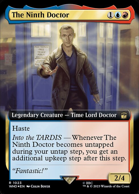 Magic the Gathering Card - The Ninth Doctor - MTG Circle