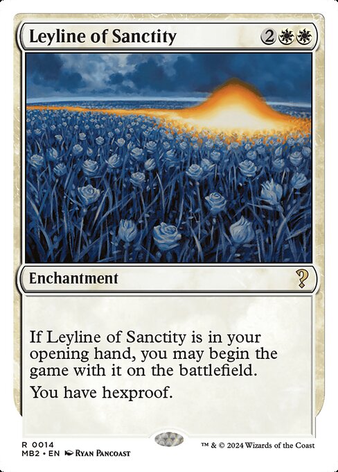 Magic the Gathering Card - Leyline of Sanctity - MTG Circle