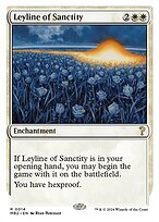 Magic the Gathering Card - Leyline of Sanctity - MTG Circle