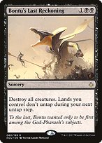 Magic the Gathering Card - Bontu's Last Reckoning - MTG Circle