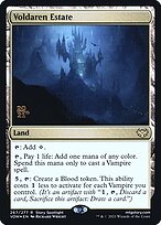 Magic the Gathering Card - Voldaren Estate - MTG Circle