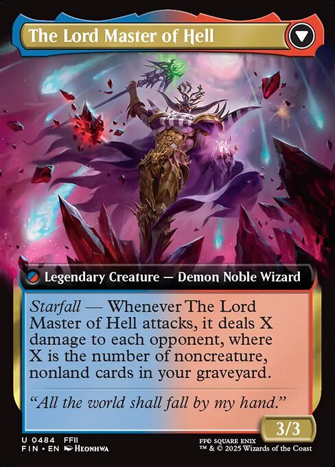 Magic the Gathering Card - The Lord Master of Hell - MTG Circle