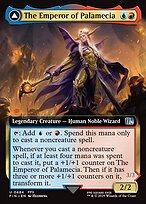 Magic the Gathering Card - The Emperor of Palamecia // The Lord Master of Hell - MTG Circle